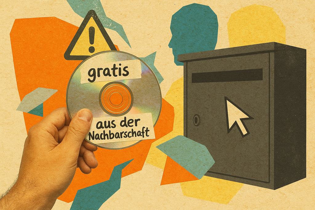 Una mujer encuentra un CD con la nota "gratis, de parte de un vecino" en su buzón... y lo reproduce. Esto es lo que contenía 