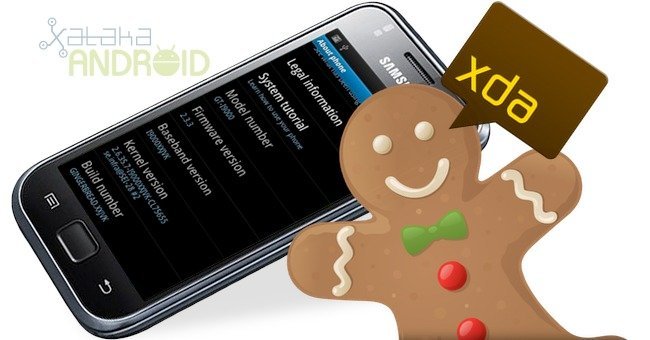 Samsung Galaxy S con la 2.3 de XDA Developers