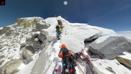 La subida al Everest, grabada en 360º para que todos podamos hacerla desde casa