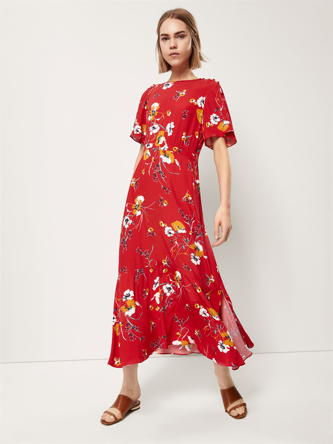 selena gomez street style vestido flores