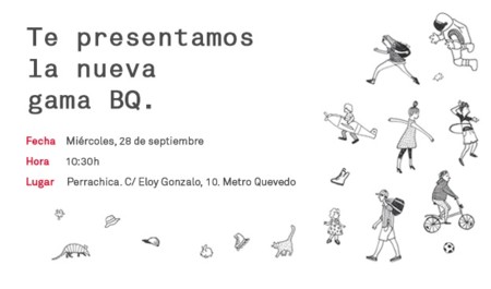 BQ enseña mañana todas sus novedades, síguelo en Xataka
