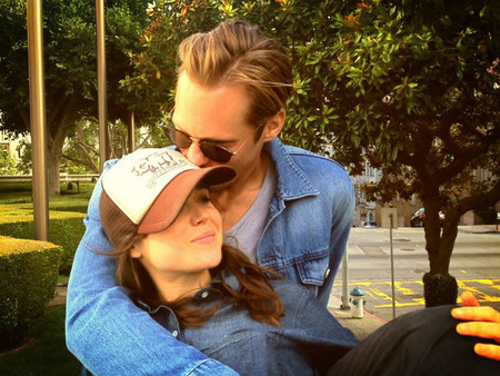 Muero de <del>amor</del> envidia con esta foto de Alex Skarsgard y Ellen Page