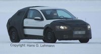 El Volvo C30 cazado en la nieve