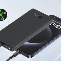 Esta pila portátil lo tiene todo y sólo cuesta 189 pesos: puede cargar tres celulares