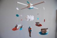 Decora con búhos la habitación del bebé 