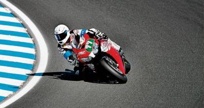 Schumacher y su gafe particular con las motos