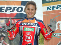 Victoria de Laia Sanz en el Trial de Morella