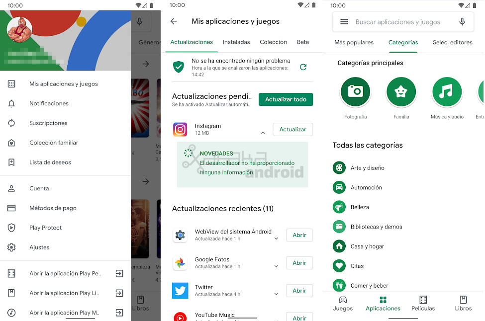 El renovado Google Play Store llega a todo el mundo: así es su nueva ...