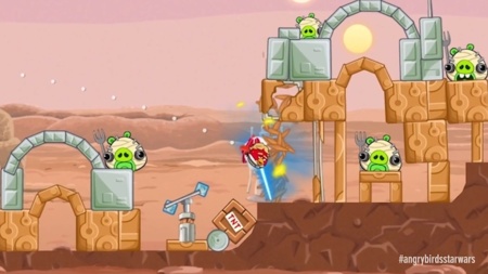 Rovio lanza un vídeo con gameplay de Angry Birds Star Wars