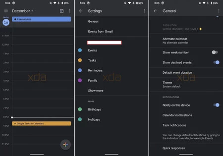 タスクカレンダー
