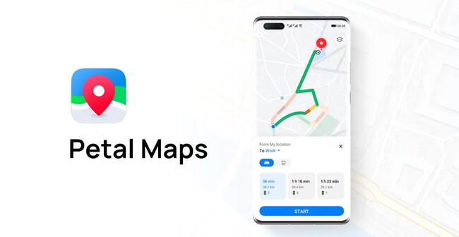 Petal Maps Rutas