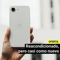 El iPhone más barato lo es ahora más con la nueva oferta en reacondicionados. Está casi como nuevo