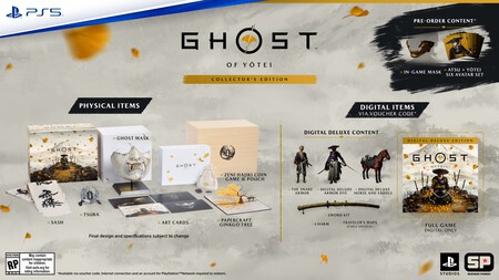Ghost of Yotei Collector's edition