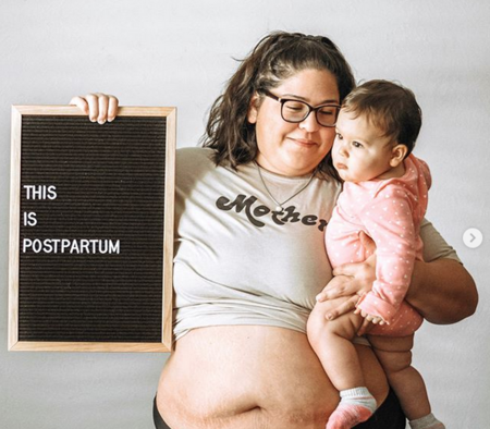 "Esto es el postparto", el movimiento puesto en marcha por una madre para dar visibilidad a los cuerpos después de dar a luz