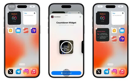 ホーム画面にウィジェットを追加する