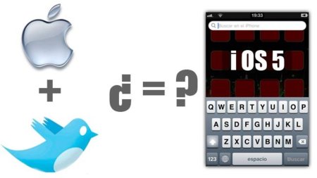 Se apunta a una integración de Twitter en iOS 5