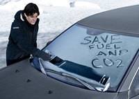 Saab Funk-Is Ice Scraper, quita el hielo del parabrisas con estilo