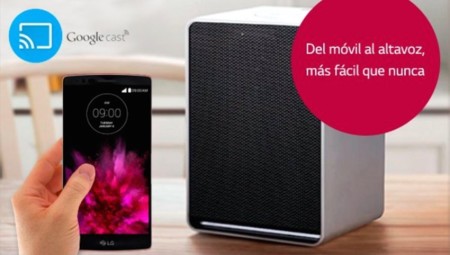 LG añade soporte para Google Cast a sus sistemas de audio