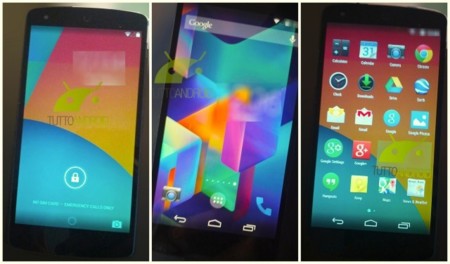 Algunas novedades en imágenes sobre la interfaz de Android 4.4