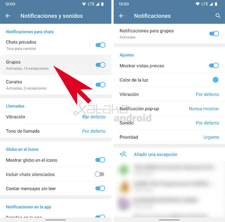 Notificaciones Para Grupos