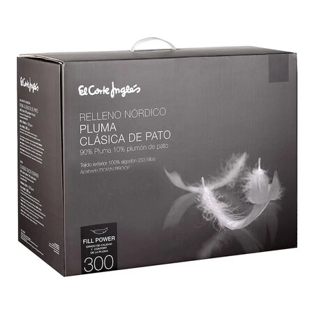 Relleno Nordico Nivel Termico 1 Pluma Clasica De Pato El Corte Ingles