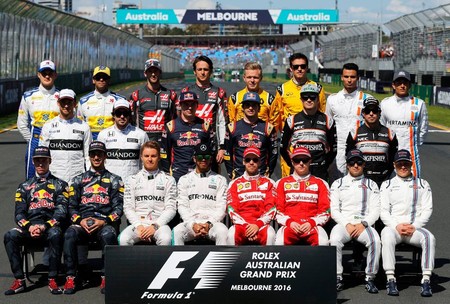 Foto Pilotos F1 2016