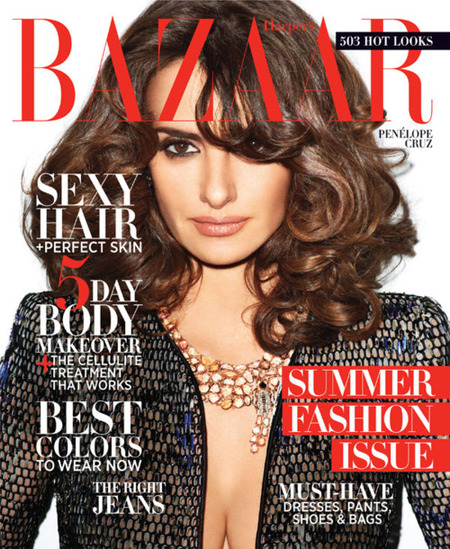 Lo de Penélope Cruz en Harper's Bazaar sí que es puro glamour