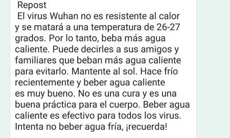 El coronavirus no