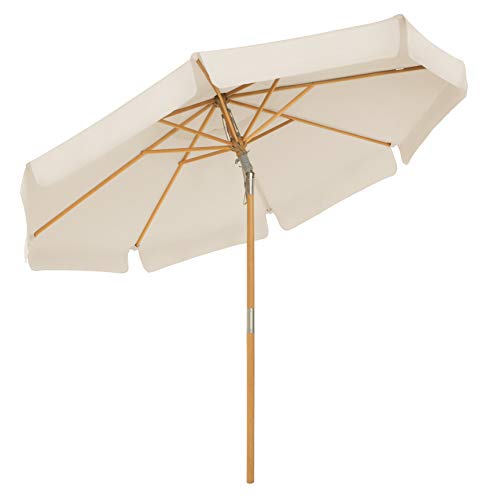 SONGMICS Parasol de jardín de 2,7 m