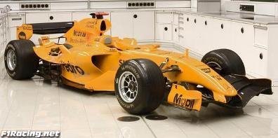 McLaren homenajea a Bruce