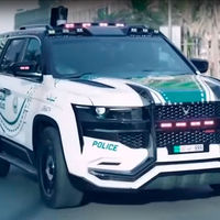 Giath es el nuevo y gigantesco juguete de la policía de Dubái