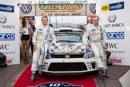 Carlos Sainz pilotó el Polo R WRC en el Rally Legend