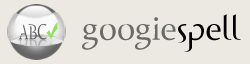 GoogieSpell, añade un corrector ortográfico a tu web