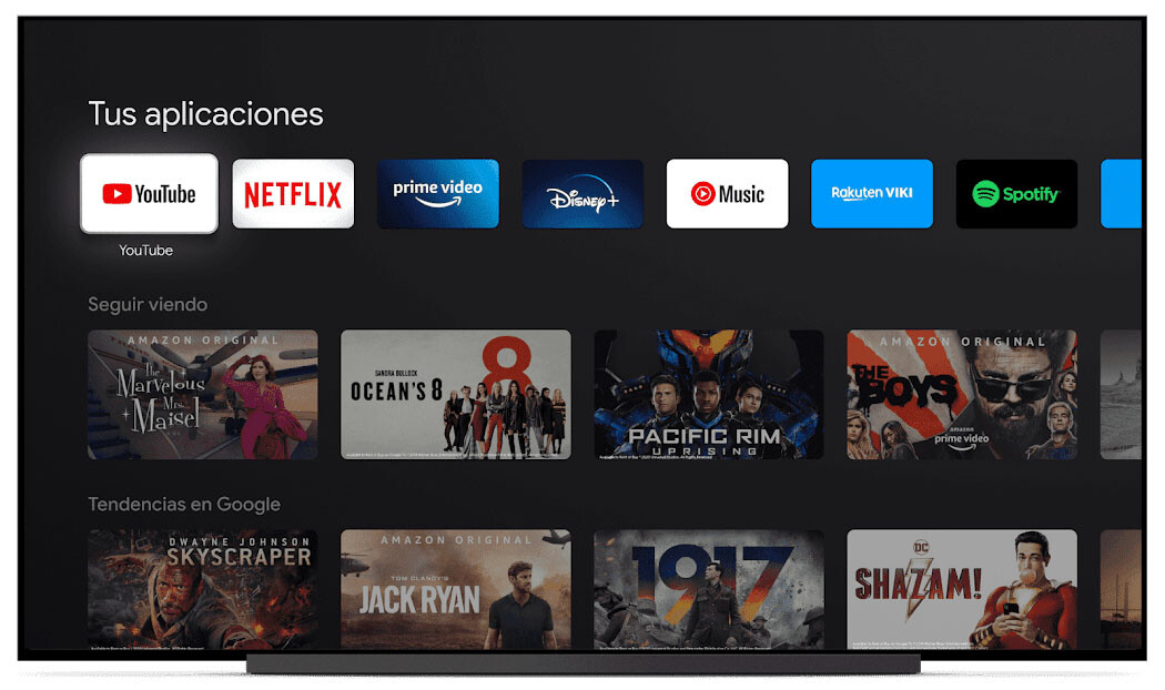 Google TV: así es la nueva interfaz de Android TV del nuevo Chromecast ...