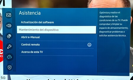 borrar caché televisor Samsung