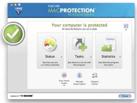 F-Secure Mac Protection, futuro antivirus para Mac OS X