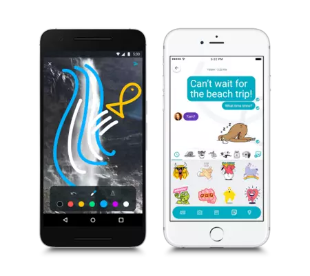 Google Allo ステッカー