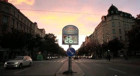 Radar con premio para los mejores conductores