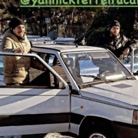 ¡Insólito! Carrasco hace de chófer del Atlético de Madrid por las nevadas con un Fiat Panda 4x4 prestado y sin papeles