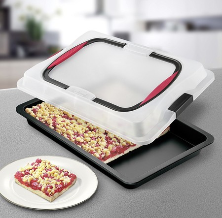 Puedes llevar comida a cualquier fiesta o quedada cómodamente con la rustidera Zenker Bake&Go: cuesta 20,18 euros en Amazon