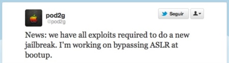 @pod2g afirma tener todos los exploits para un nuevo Jailbreak en iOS 5.1
