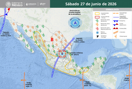 Mapas 27 Junio 2026