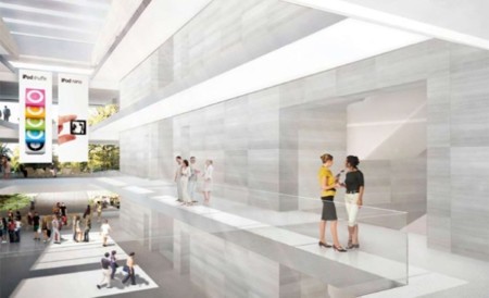 Nuevas imágenes renderizadas empiezan a revelar el interior del nuevo Campus 2 de Apple