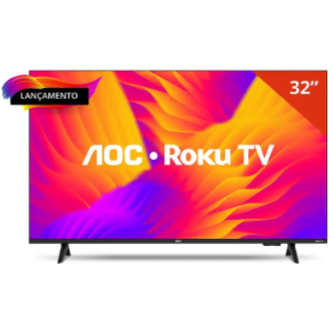 Smart Tv Aoc Dled 32 Wi-fi Roku Tv Quad Core 32s5155/78