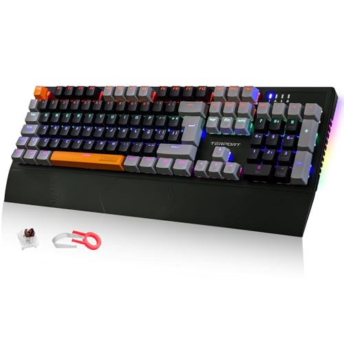 TERPORT TR9N Teclado Mecánico Español de 105 Teclas