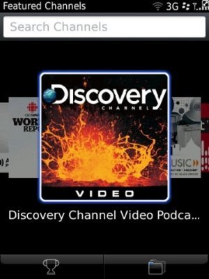 BlackBerry Podcasts, nuevo directorio de programas de audio y vídeo