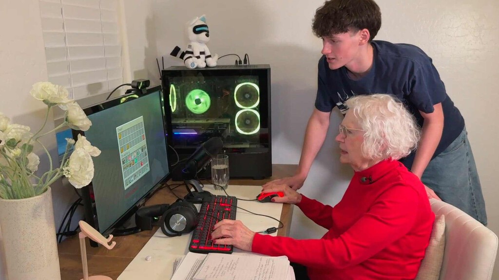 Abuela de 81 años se convierte en streamer por una noble causa: salvar a su nieto del cáncer 