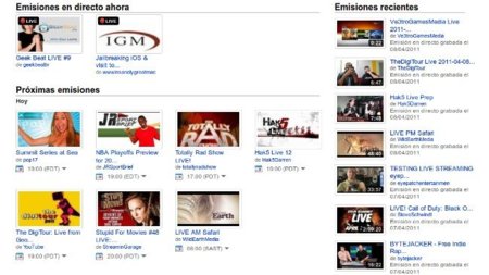 El directo ya es parte de YouTube de forma definitiva