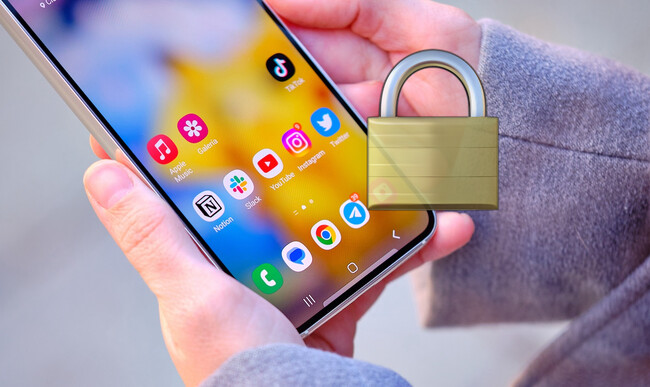 Seguridad App Lock Samsung