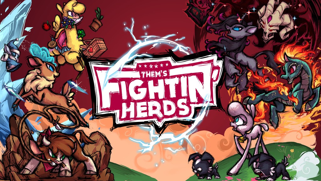Them's Fightin' Herds, el juego de lucha de los ponis, está para descargar gratis en Epic Games Store 